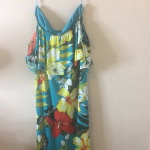 Fashion Nova!! Colorful flower dress